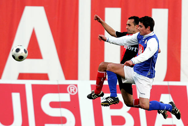 在足球比赛 在足球比赛